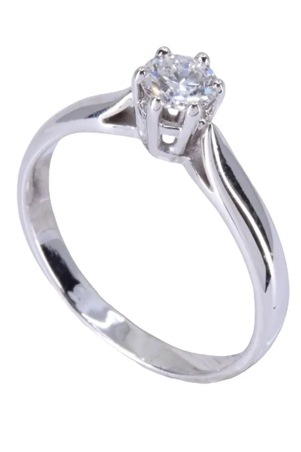 SOLITAIRE MODERNE DIAMANT 0.37 CARAT sold by 58 Facettes product image thumbnail 4