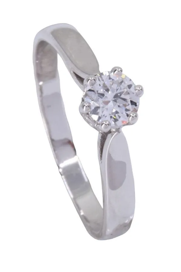 SOLITAIRE MODERNE DIAMANT 0.37 CARAT sold by 58 Facettes product image thumbnail 5