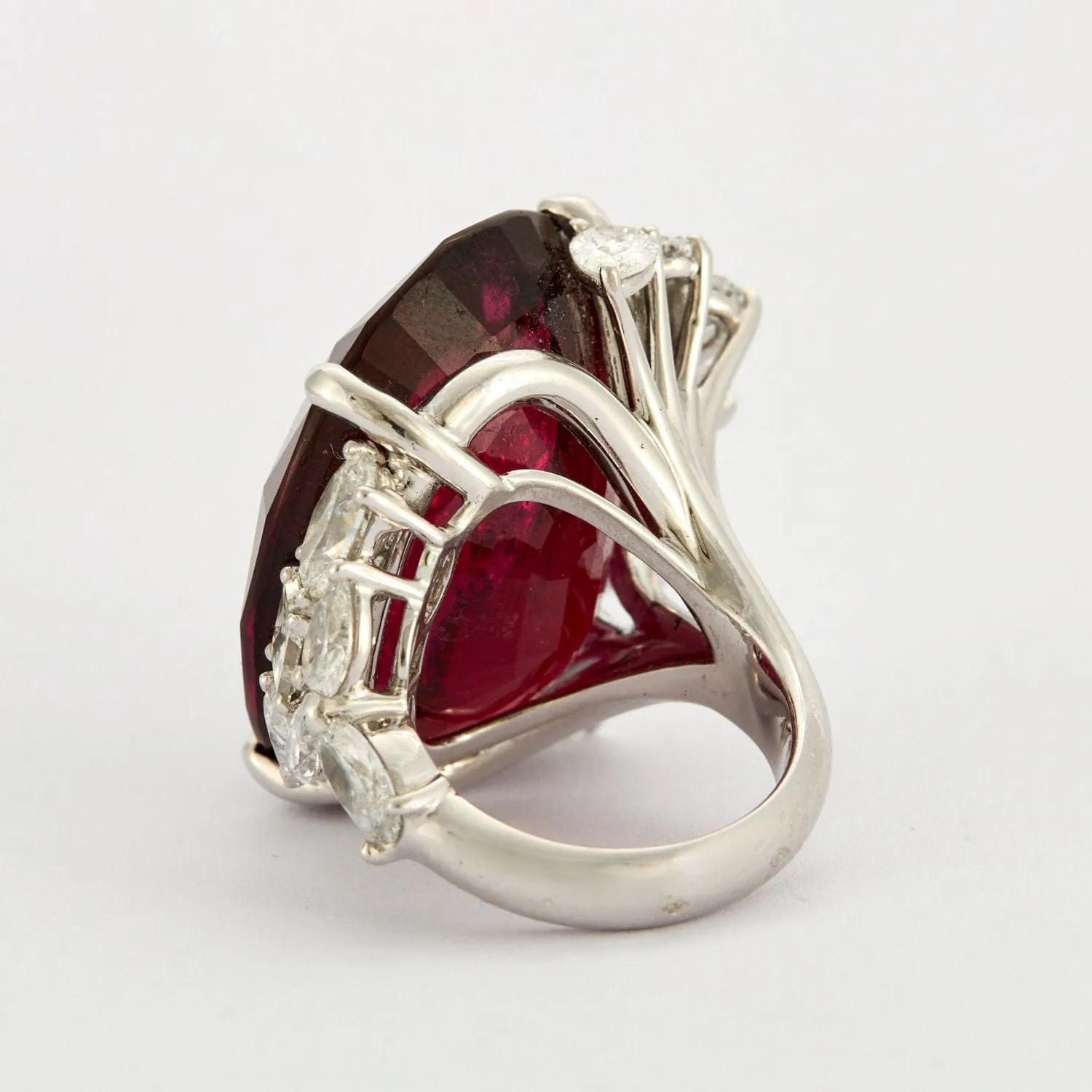 Bague Cocktail Rubellite 69cts Diamants sold by 58 Facettes product image thumbnail 5