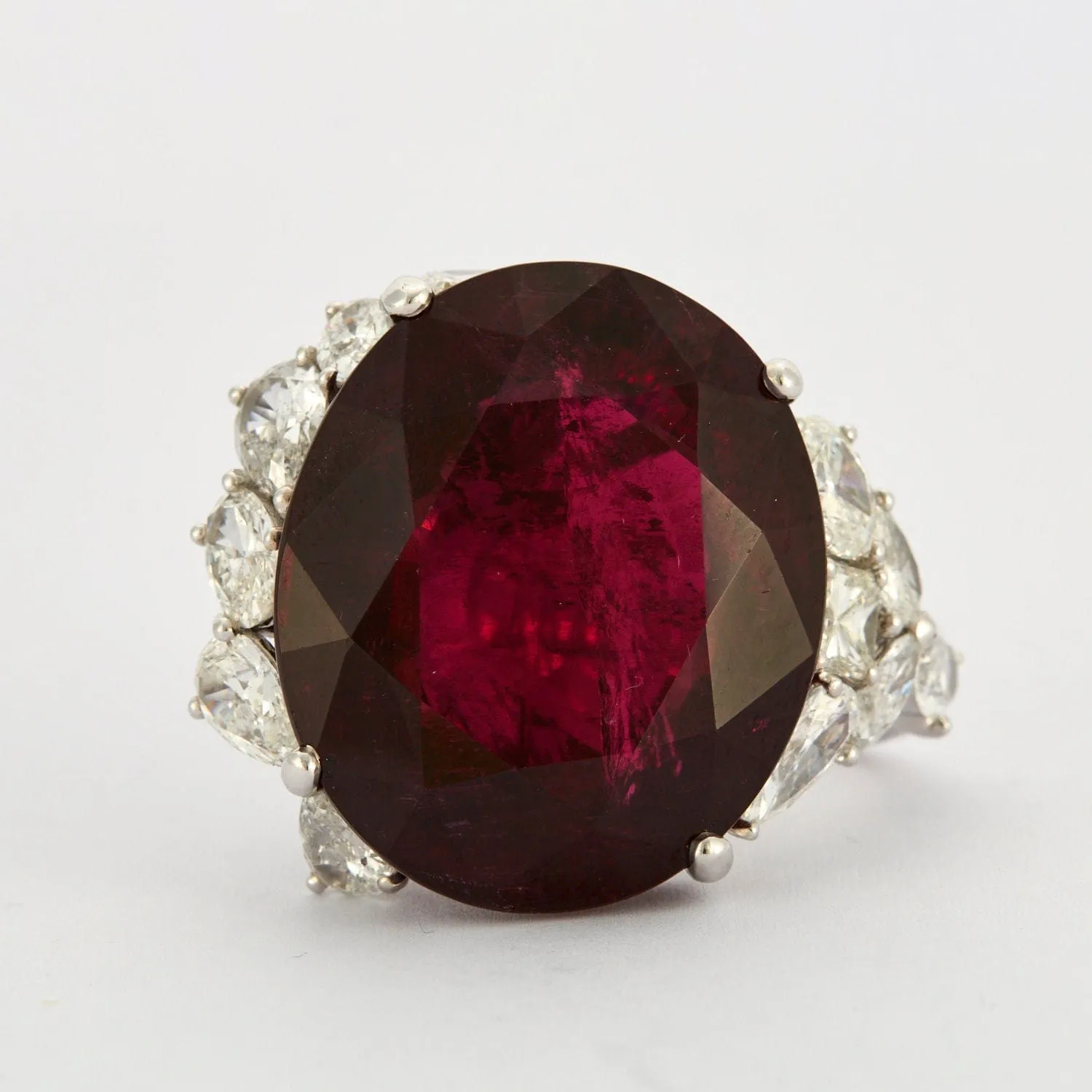 Bague Cocktail Rubellite 69cts Diamants sold by 58 Facettes product image thumbnail 3