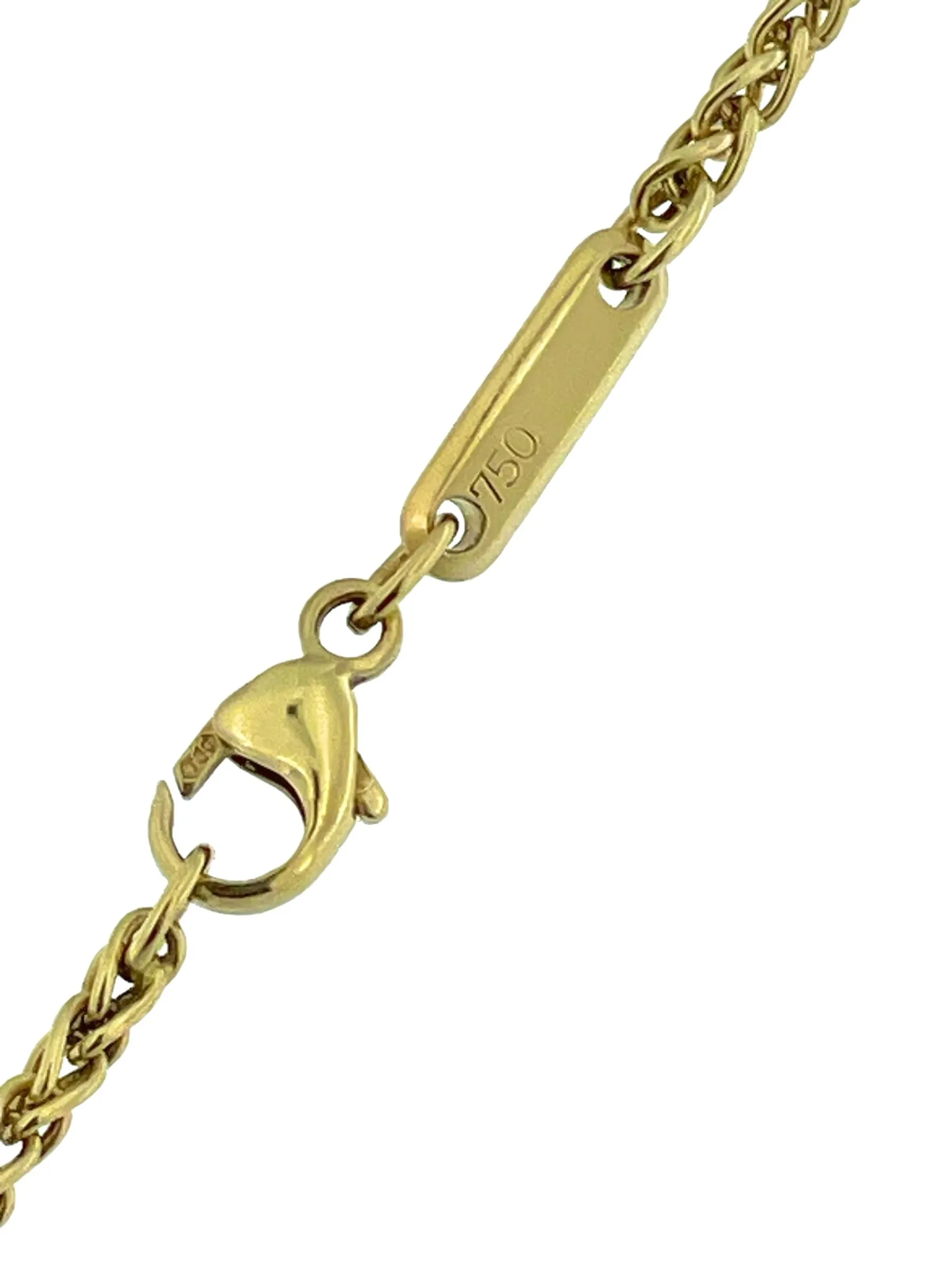 CHOPARD - collier pendentif cœur Happy Diamond en or jaune sold by 58 Facettes product image thumbnail 4