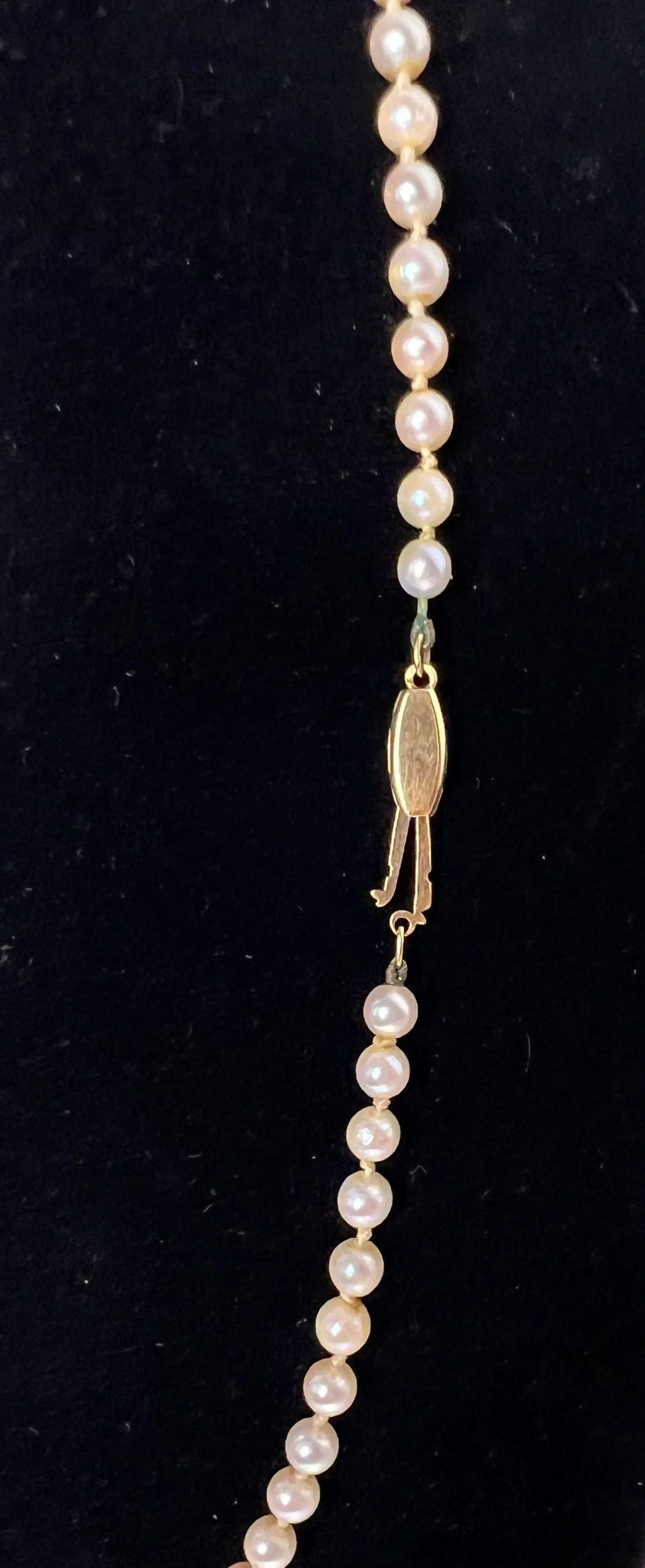 Collier perles de culture en chute sold by 58 Facettes product image thumbnail 4