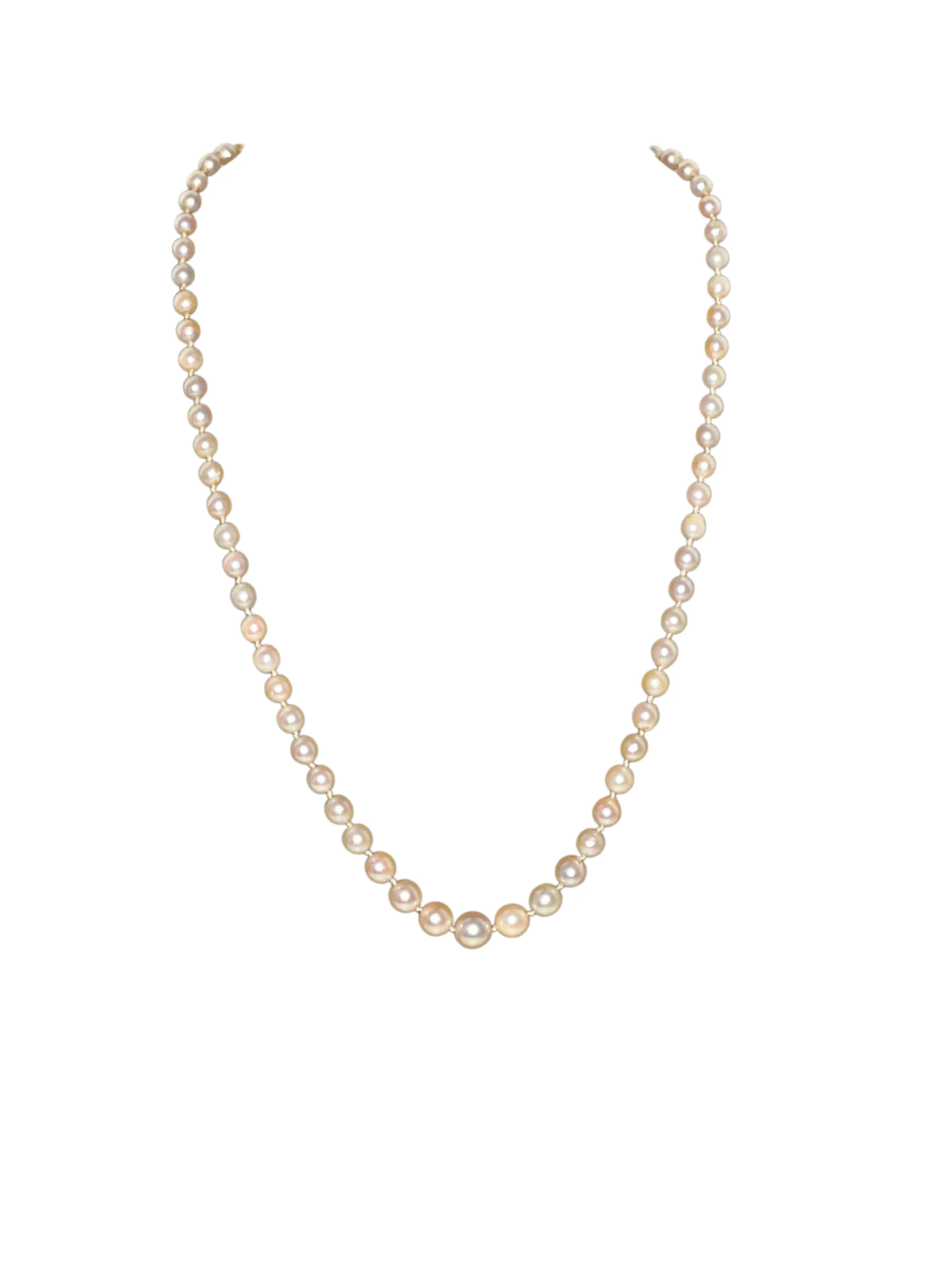 Collier perles de culture en chute sold by 58 Facettes