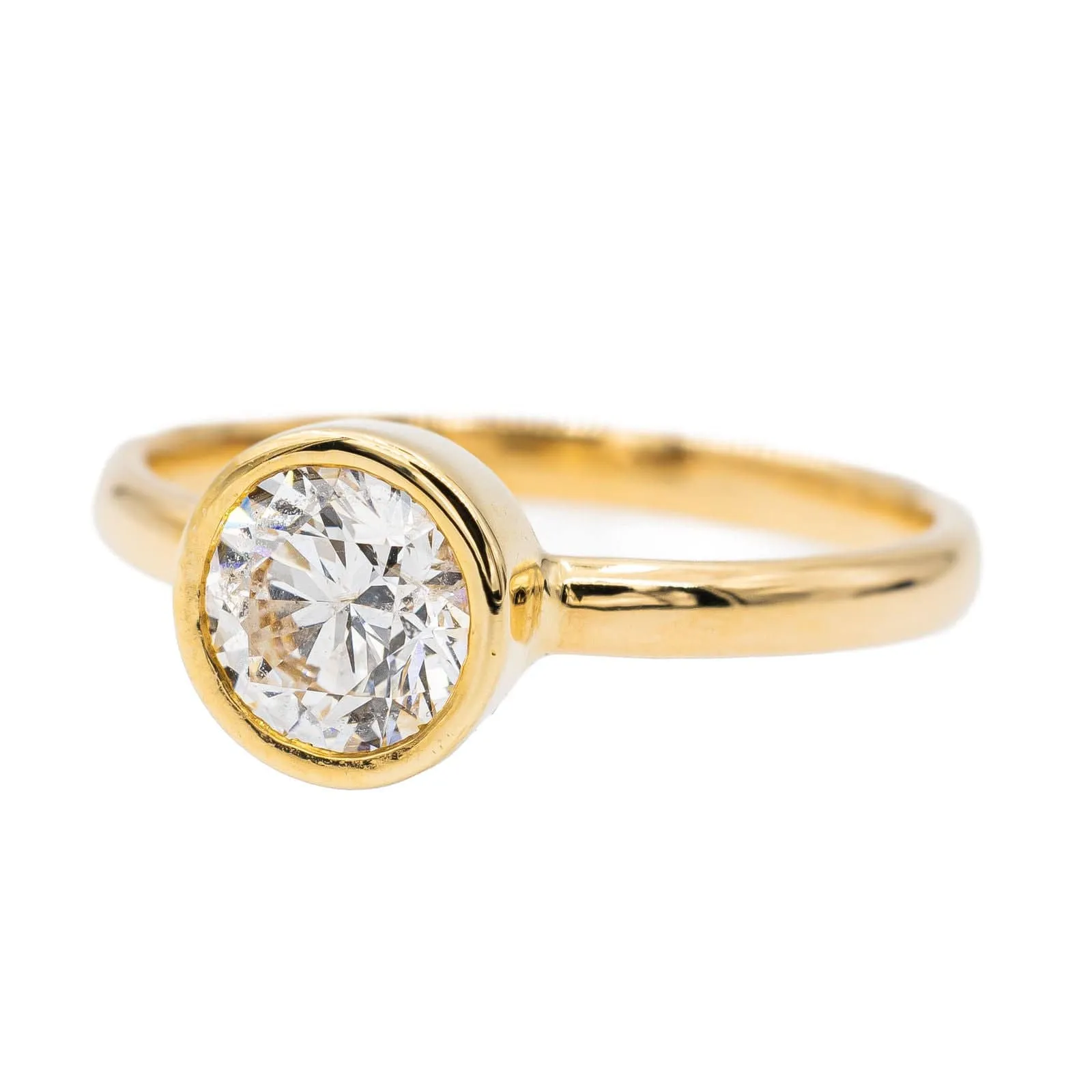 Bague Solitaire Or jaune Diamant sold by 58 Facettes product image thumbnail 3