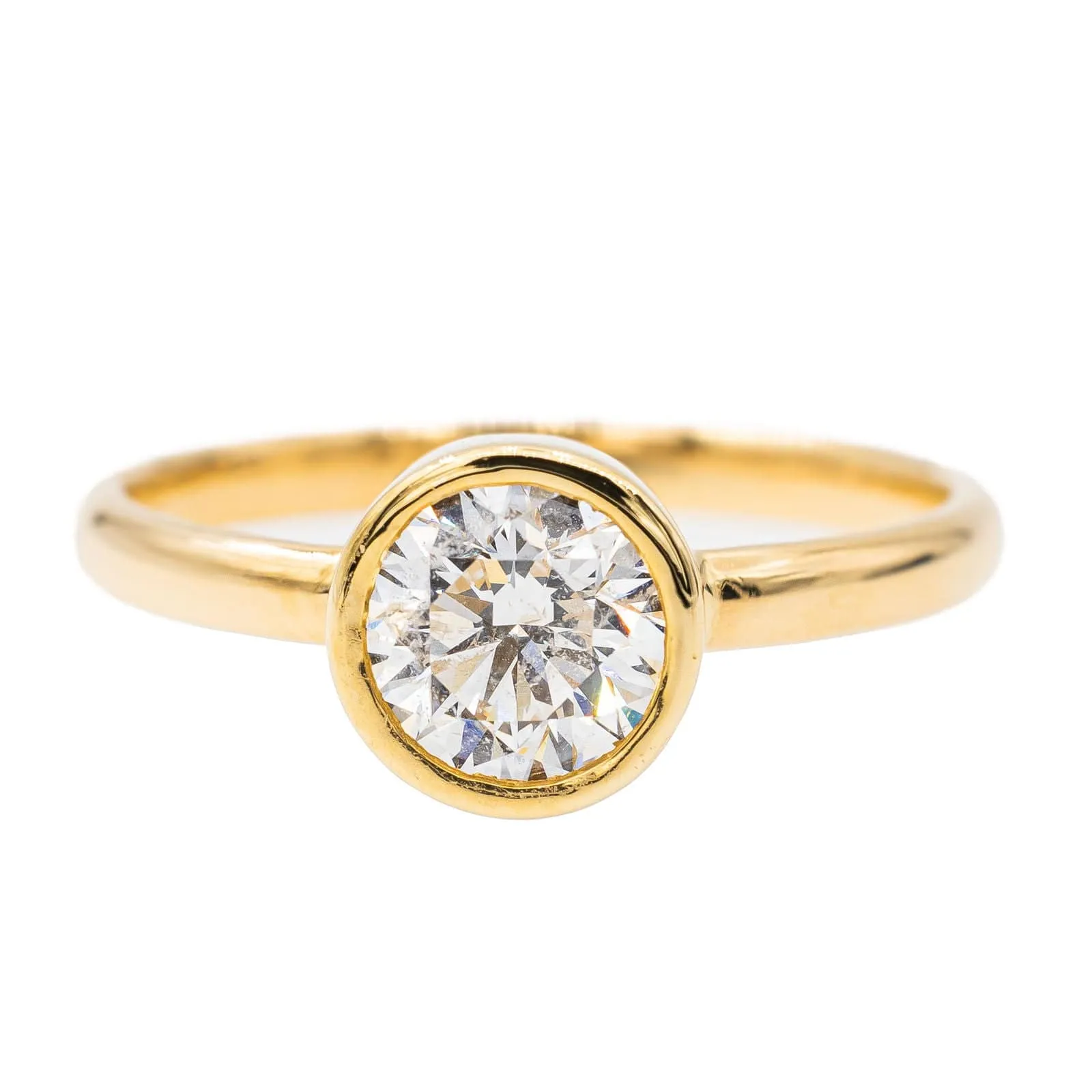 Bague Solitaire Or jaune Diamant sold by 58 Facettes