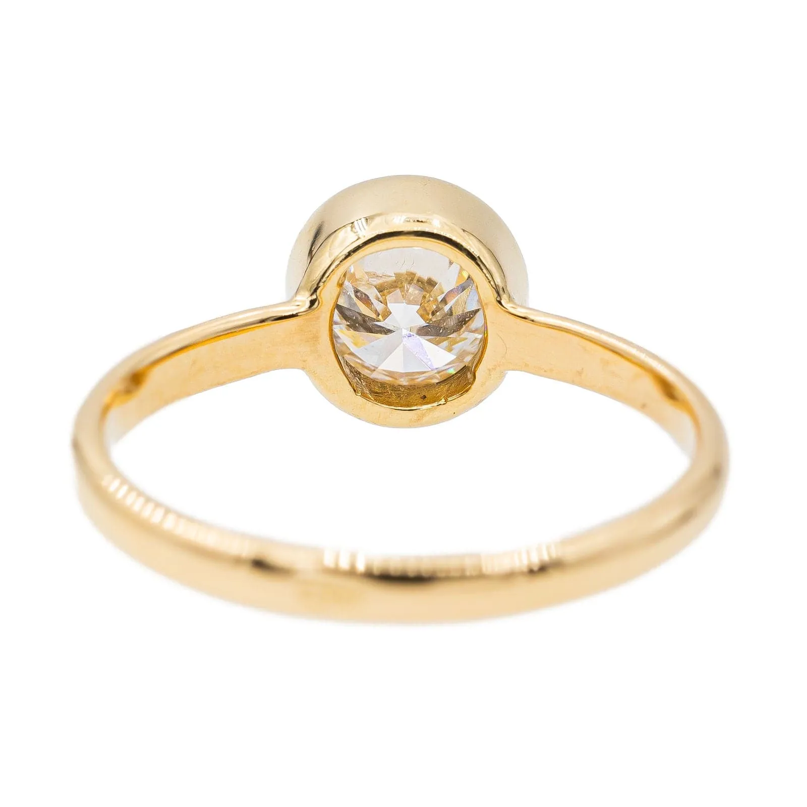 Bague Solitaire Or jaune Diamant sold by 58 Facettes product image thumbnail 5
