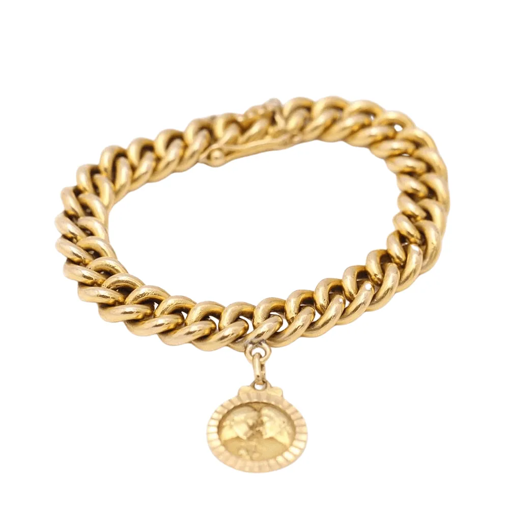 Bracelet - pendentif Or jaune sold by 58 Facettes