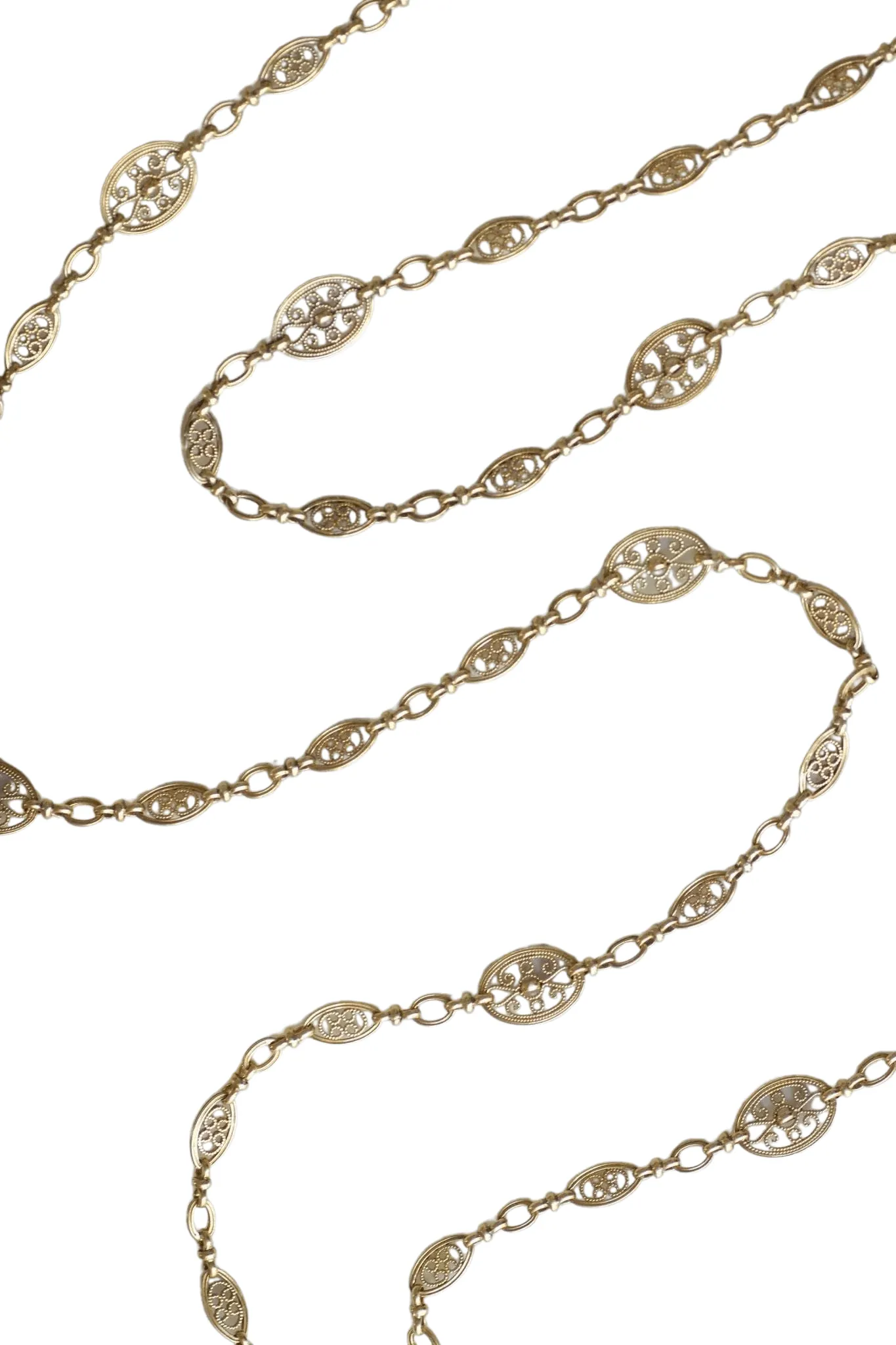 Sautoir, chaine ancienne or sold by 58 Facettes