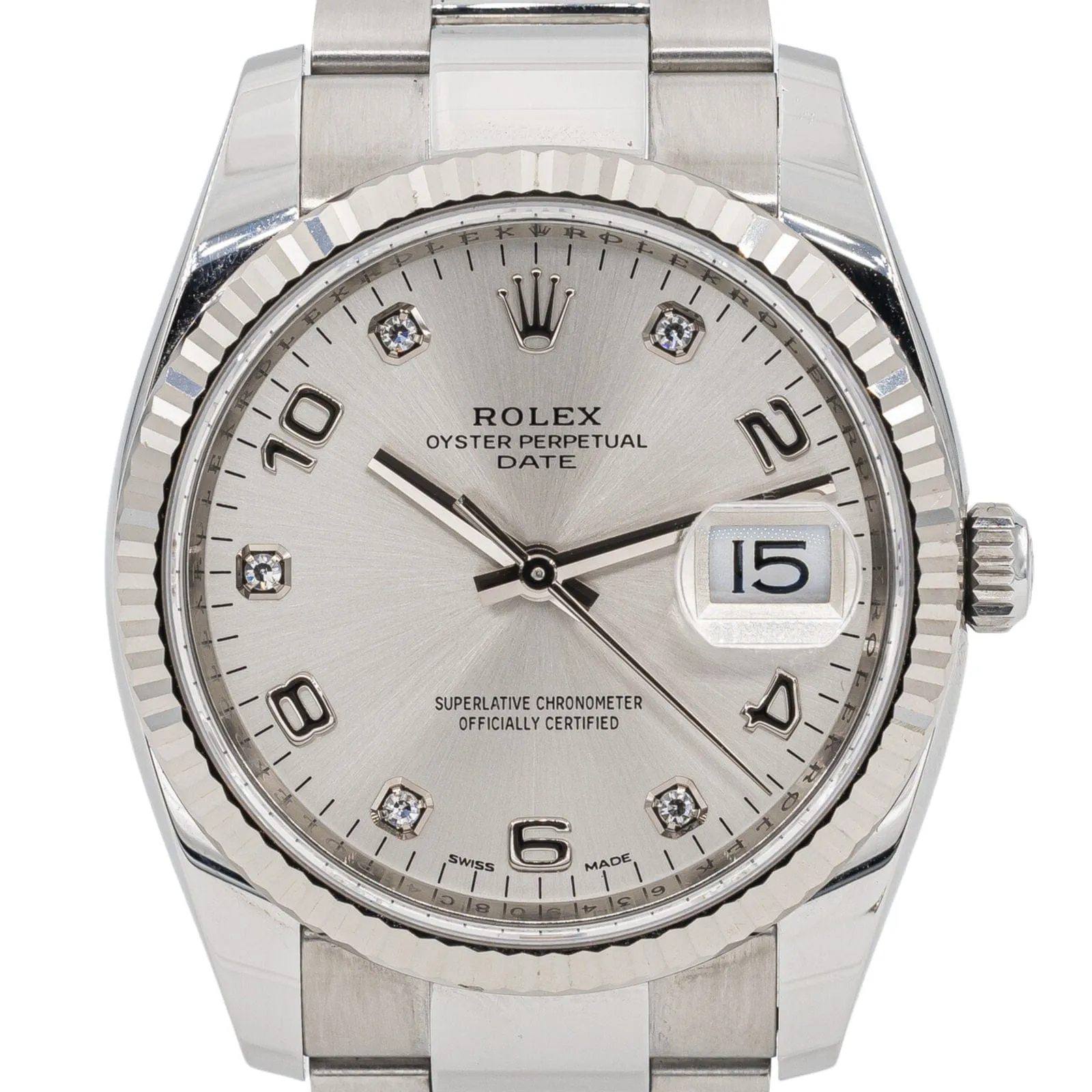 Rolex Montre Oyster Acier Diamant sold by 58 Facettes product image thumbnail 5