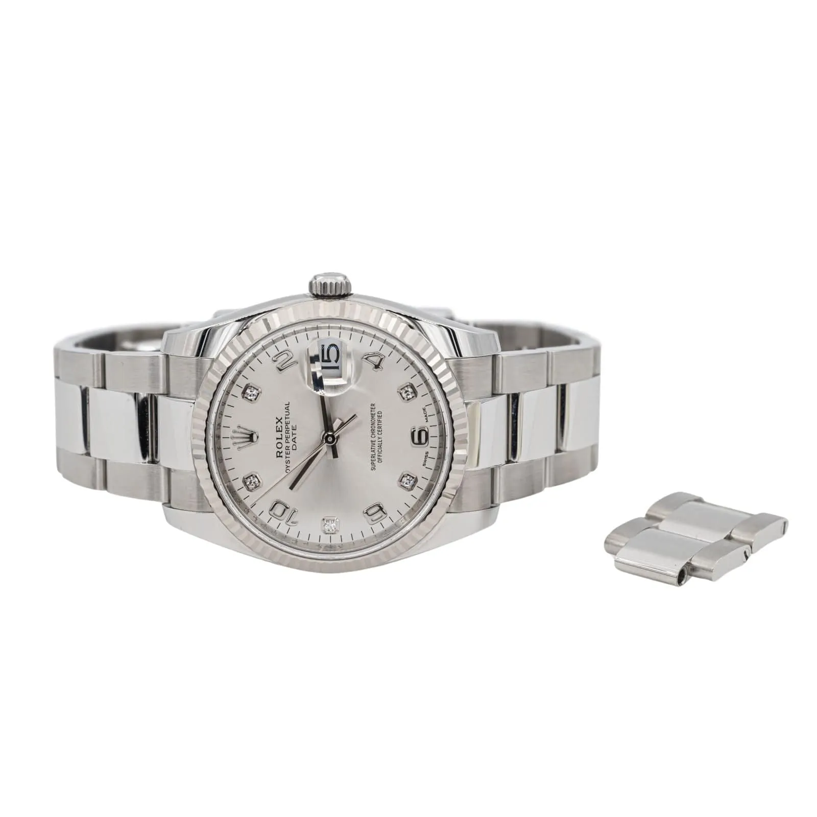 Rolex Montre Oyster Acier Diamant sold by 58 Facettes product image thumbnail 3
