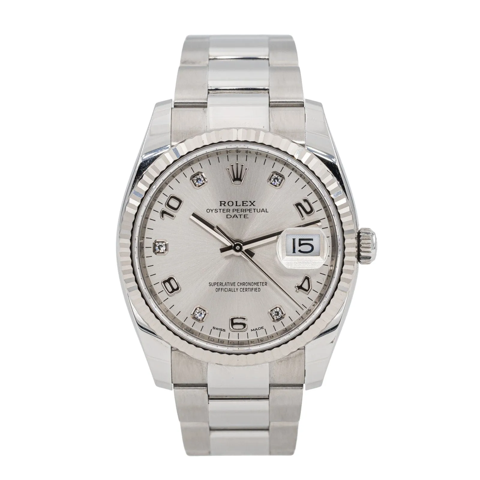 Rolex Montre Oyster Acier Diamant sold by 58 Facettes