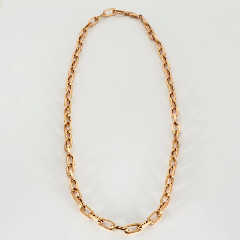 Collier or jaune maille forçat sold by 58 Facettes