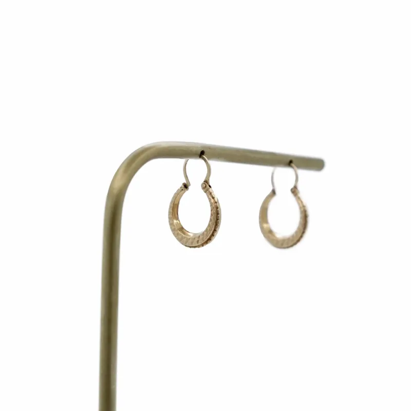 Créoles facettées Or jaune sold by 58 Facettes