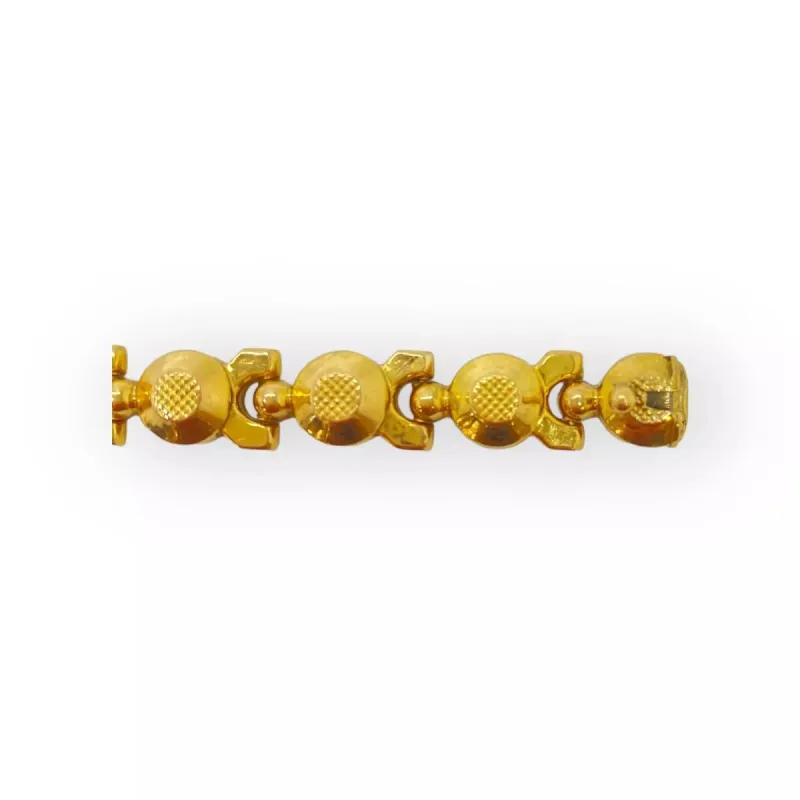 Bracelet à mailles alternées sold by 58 Facettes