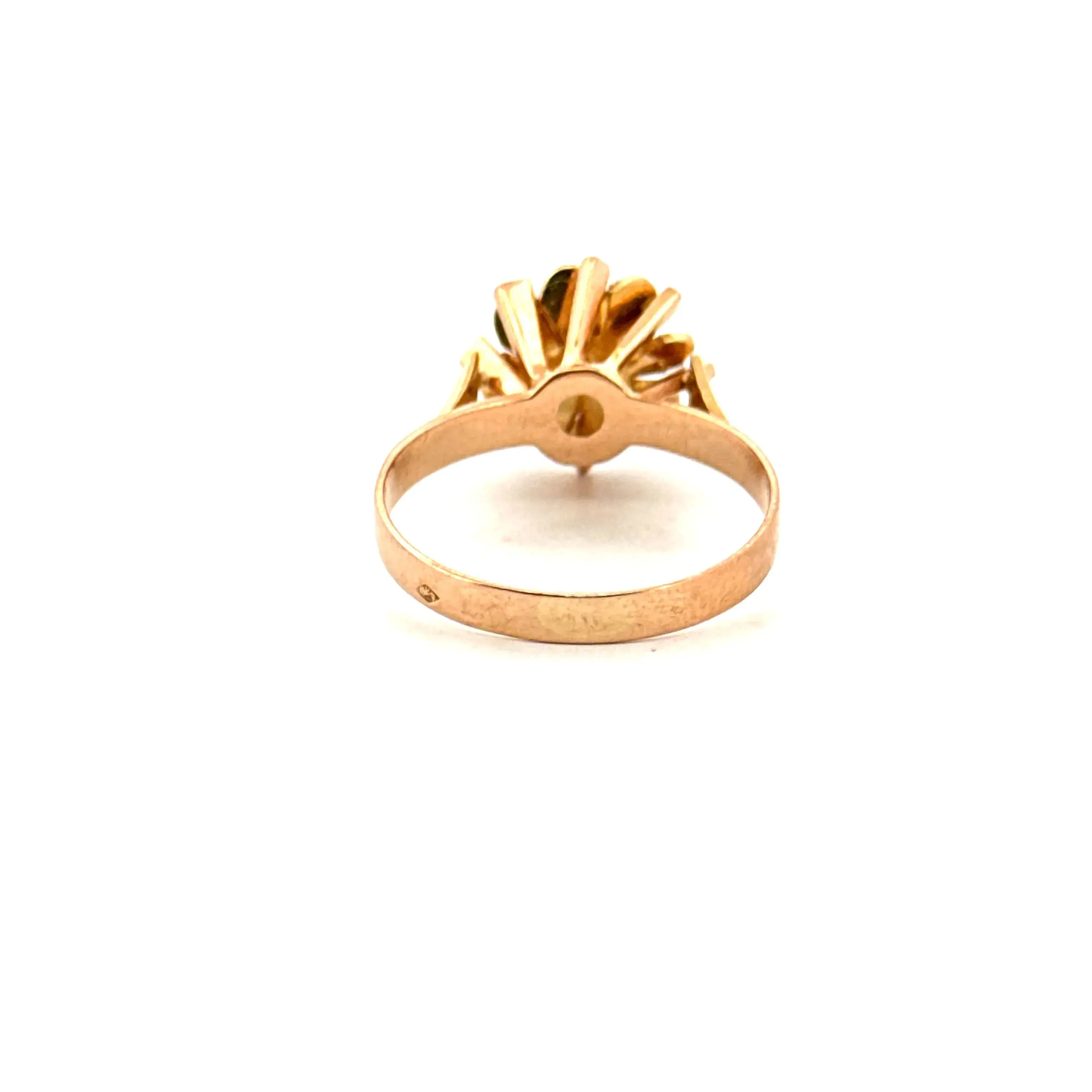 Solitaire or jaune et perle sold by 58 Facettes product image thumbnail 5