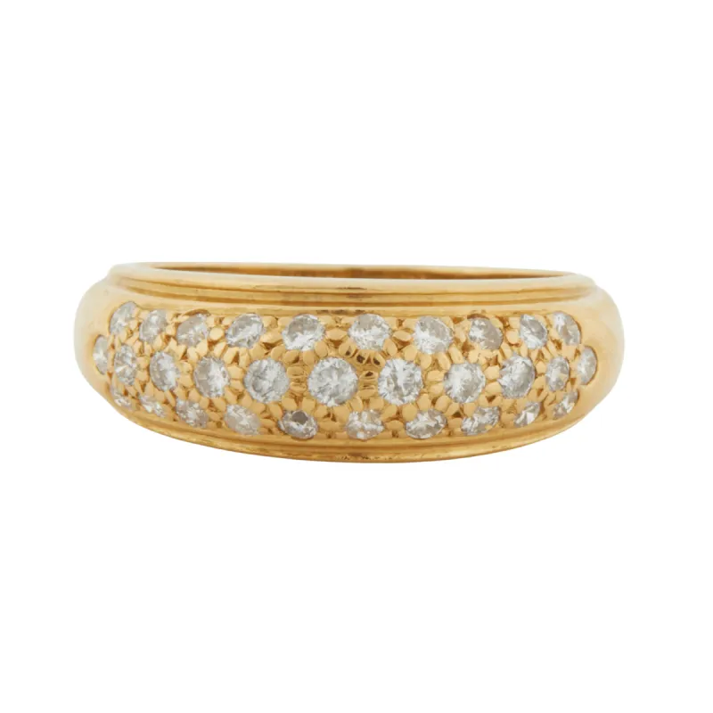 Bague Or jaune Diamants sold by 58 Facettes