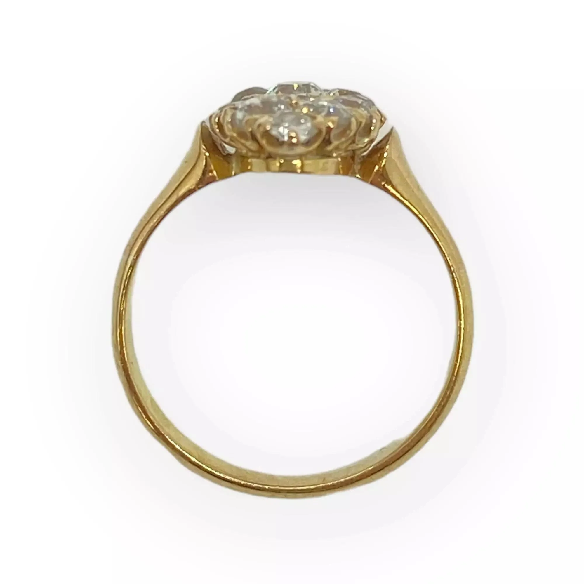 Bague Marquise ancienne diamants sold by 58 Facettes product image thumbnail 5