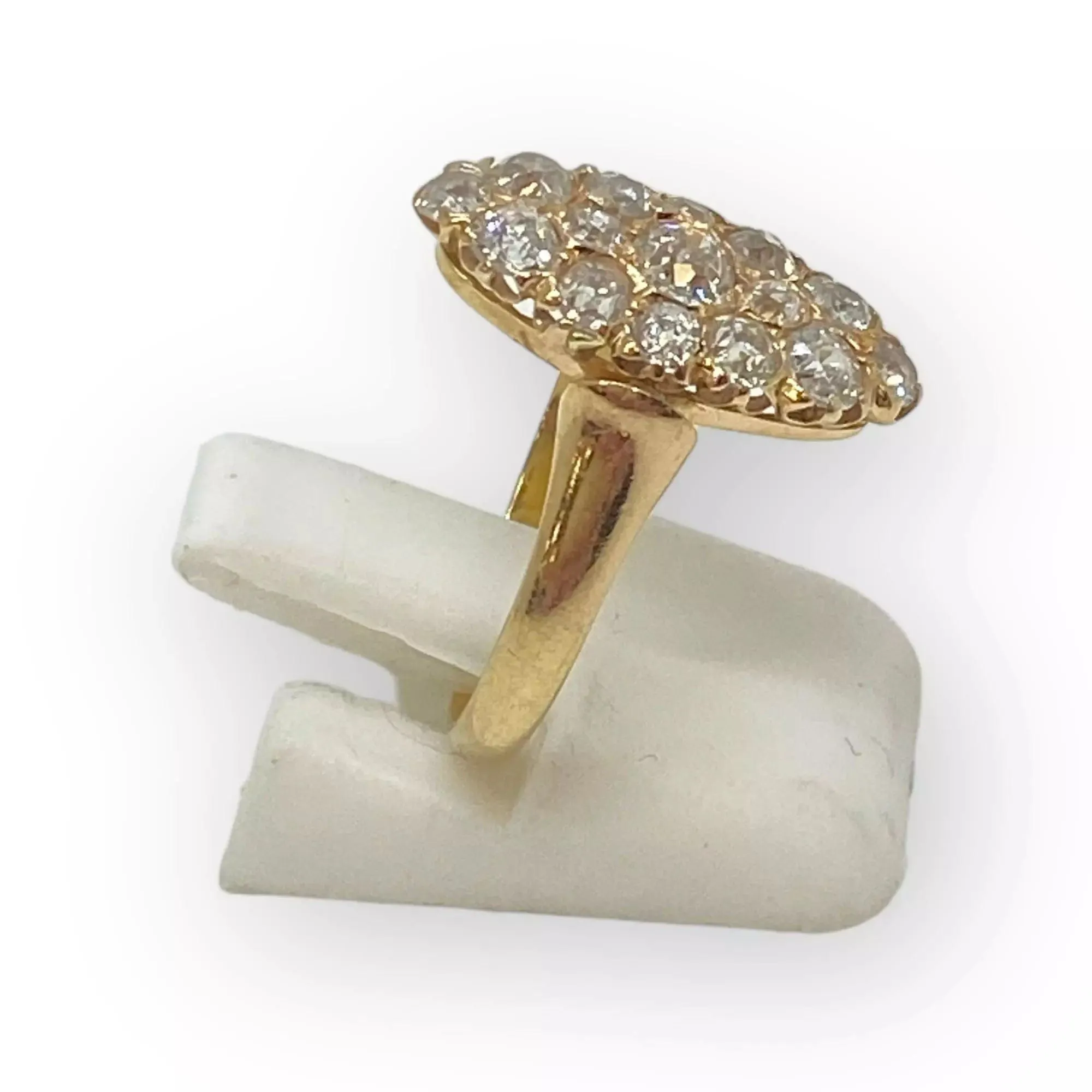 Bague Marquise ancienne diamants sold by 58 Facettes product image thumbnail 4