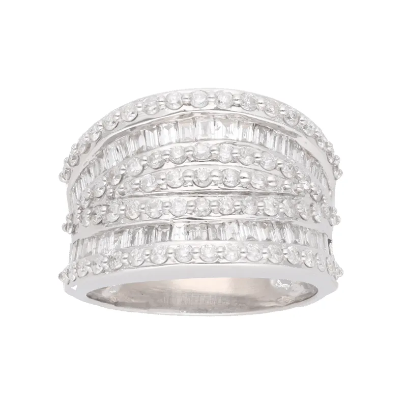 Bague en or gris avec 2,33 Cts de diamants sold by 58 Facettes