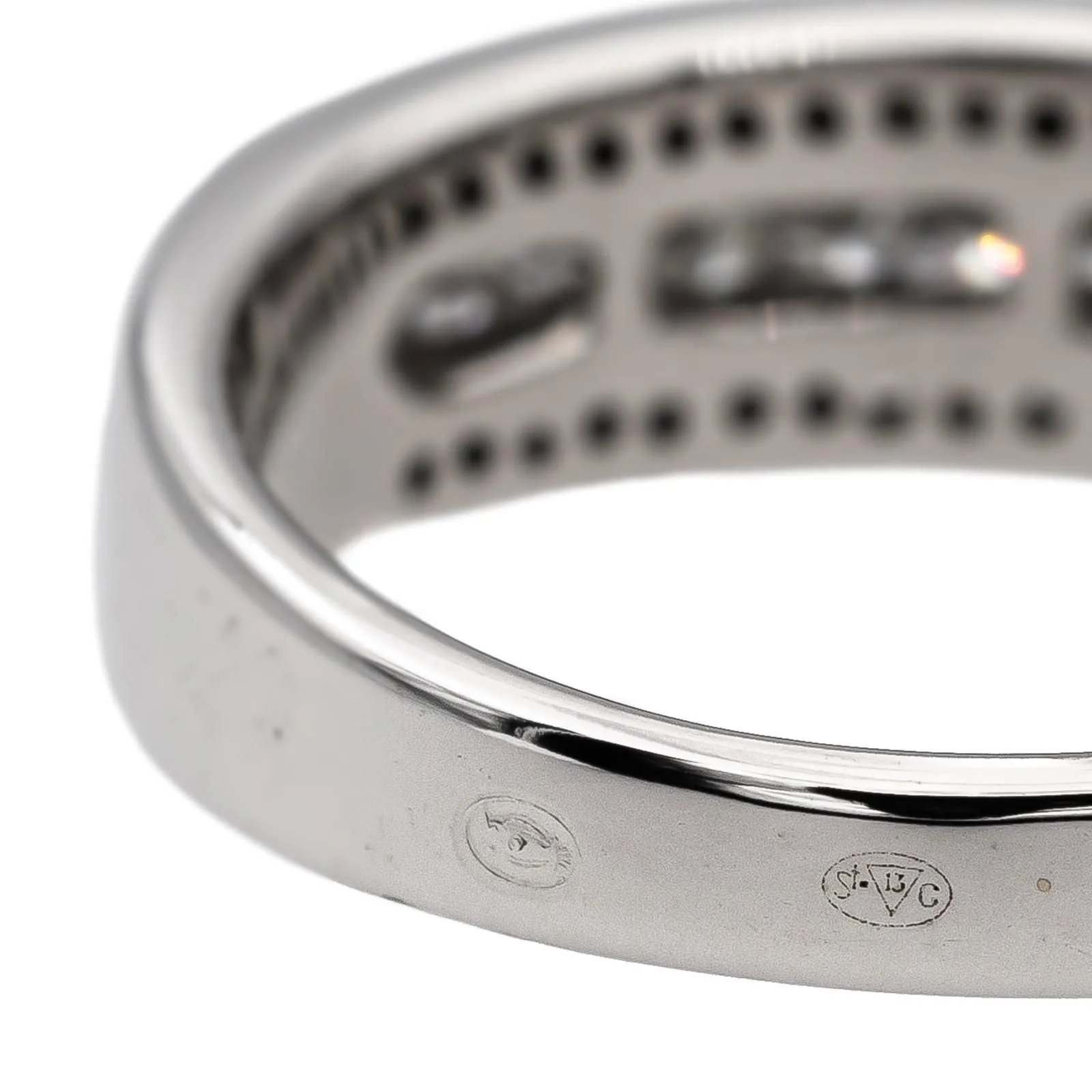 Bague Or blanc Diamant sold by 58 Facettes product image thumbnail 5