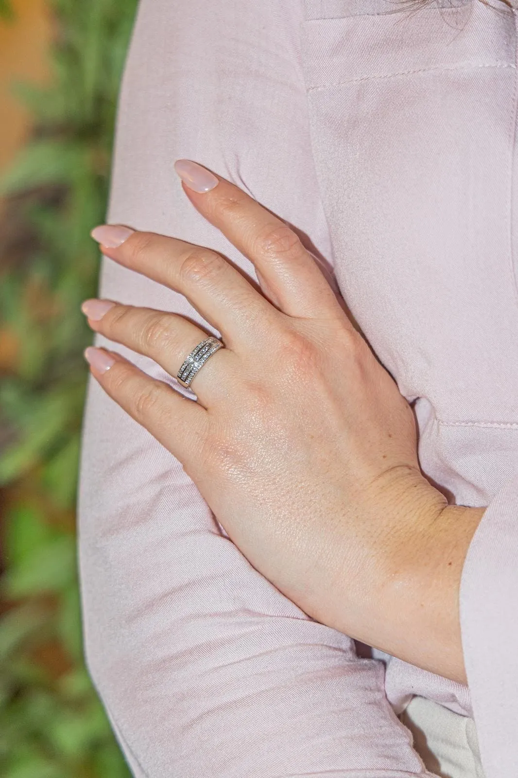 Bague Or blanc Diamant sold by 58 Facettes product image thumbnail 2