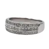 Bague Or blanc Diamant sold by 58 Facettes