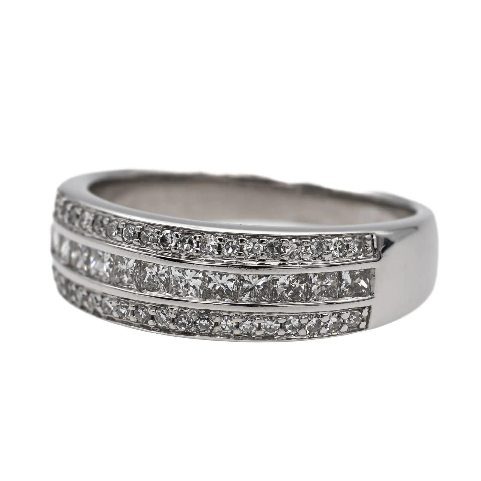Bague Or blanc Diamant sold by 58 Facettes product image thumbnail 3