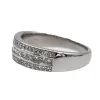 Bague Or blanc Diamant sold by 58 Facettes