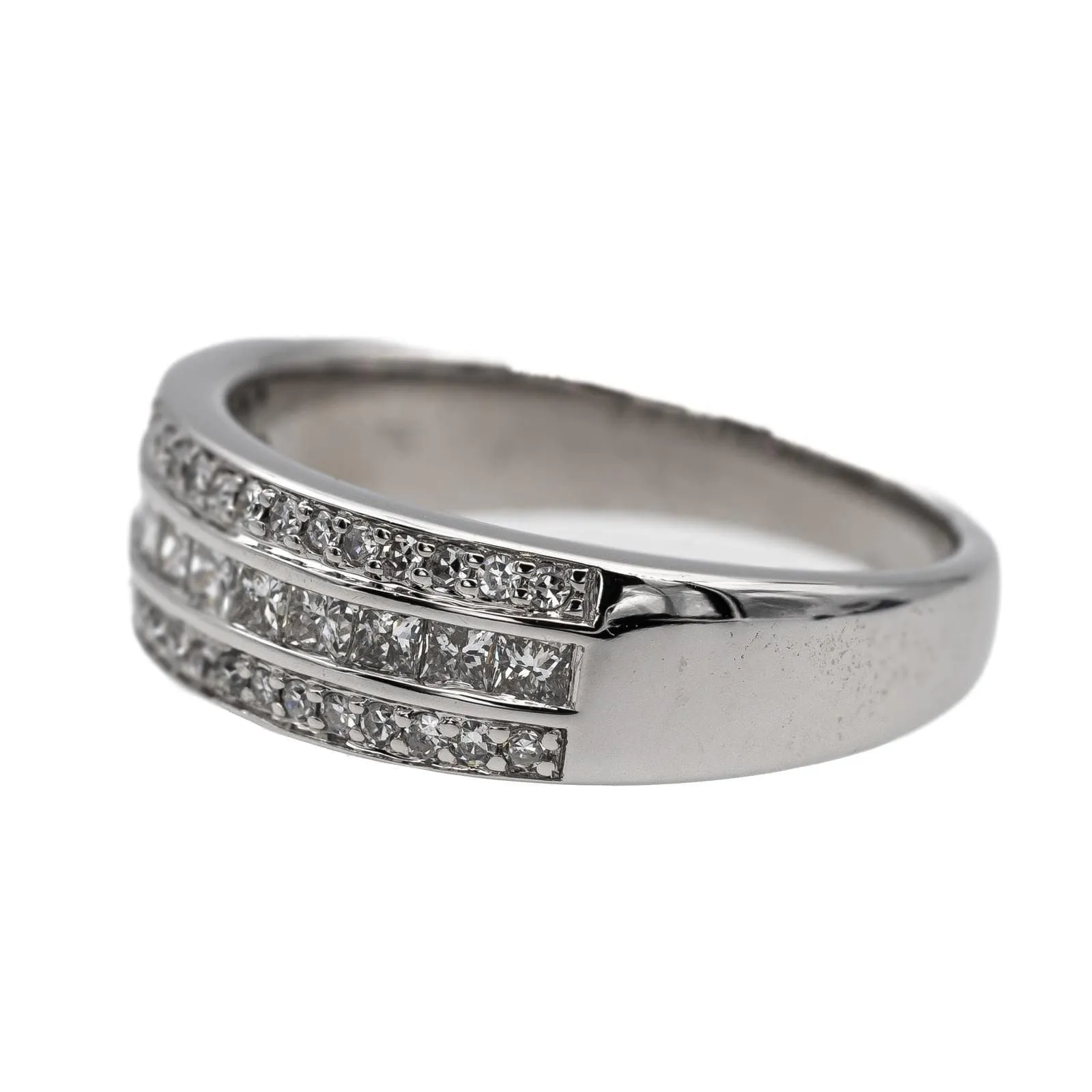 Bague Or blanc Diamant sold by 58 Facettes product image thumbnail 4