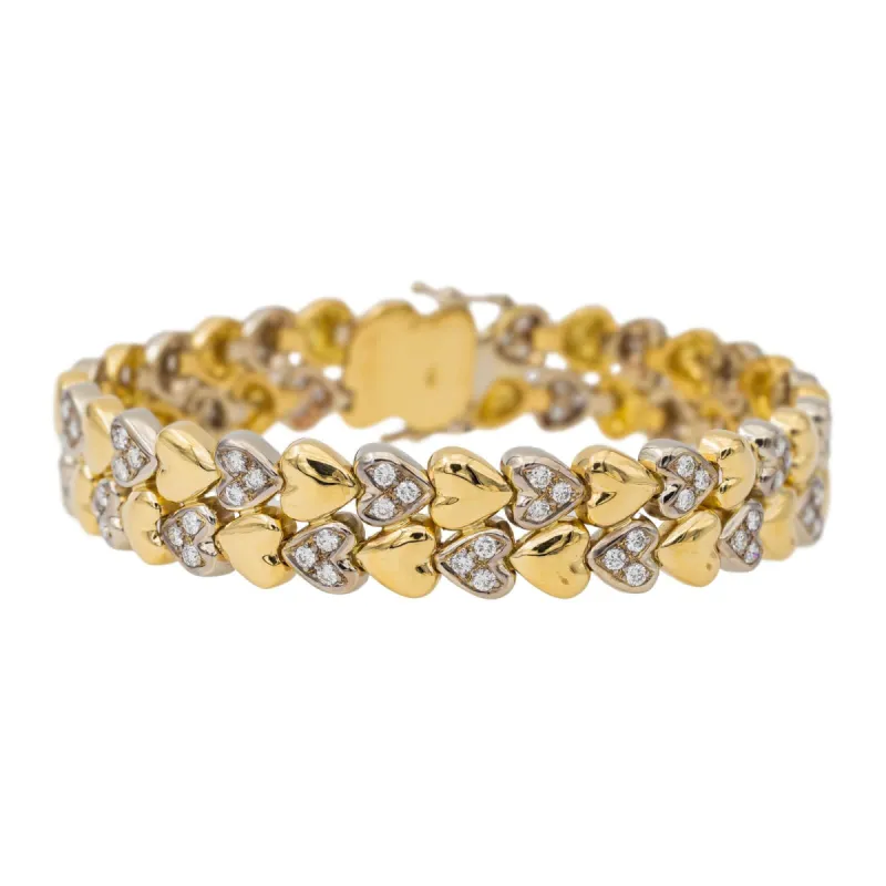Bracelet Or jaune Diamant sold by 58 Facettes