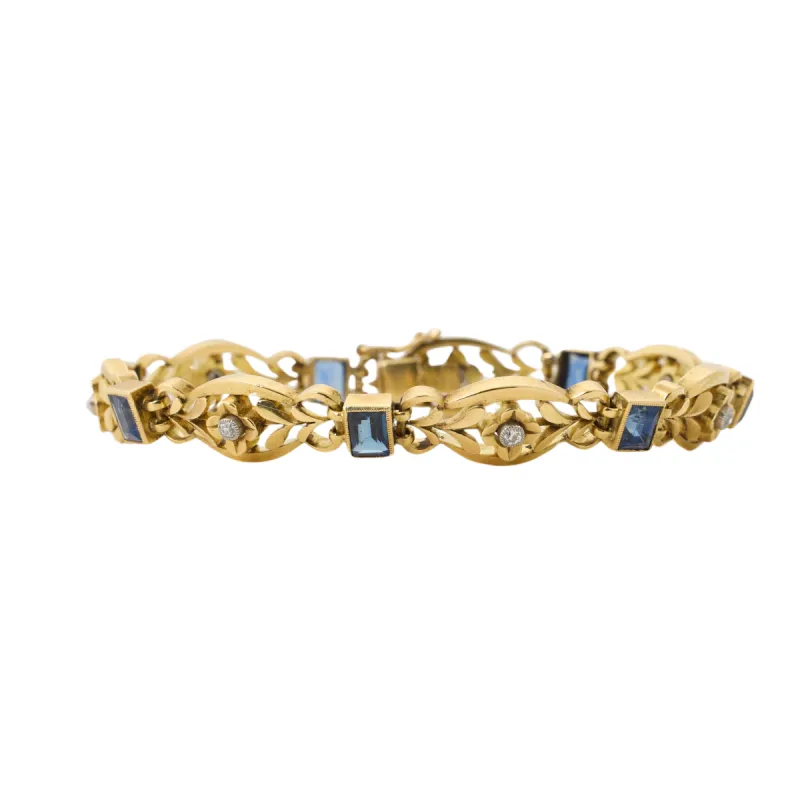 Bracelet Belle Époque Diamants sold by 58 Facettes