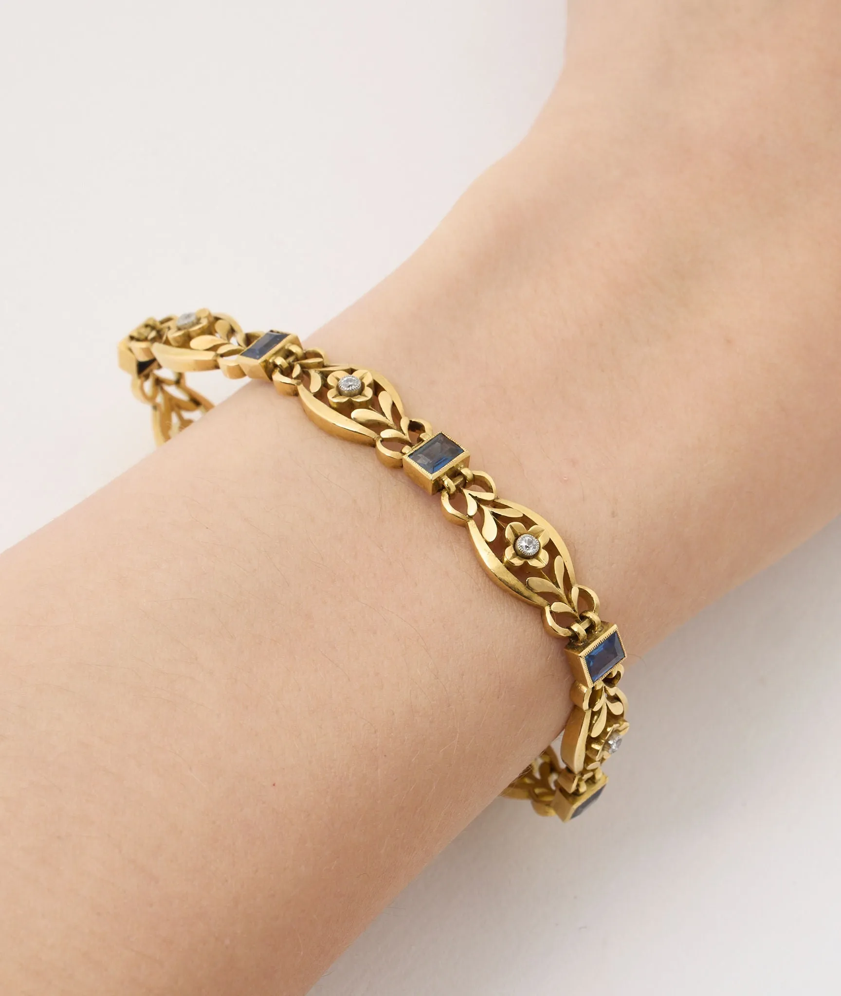 Bracelet Belle Époque Diamants sold by 58 Facettes product image thumbnail 4