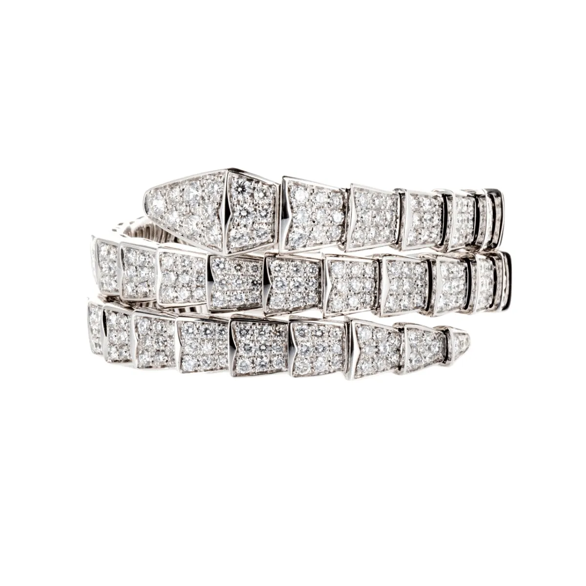 BULGARI - Bracelet Serpenti Viper Diamants sold by 58 Facettes