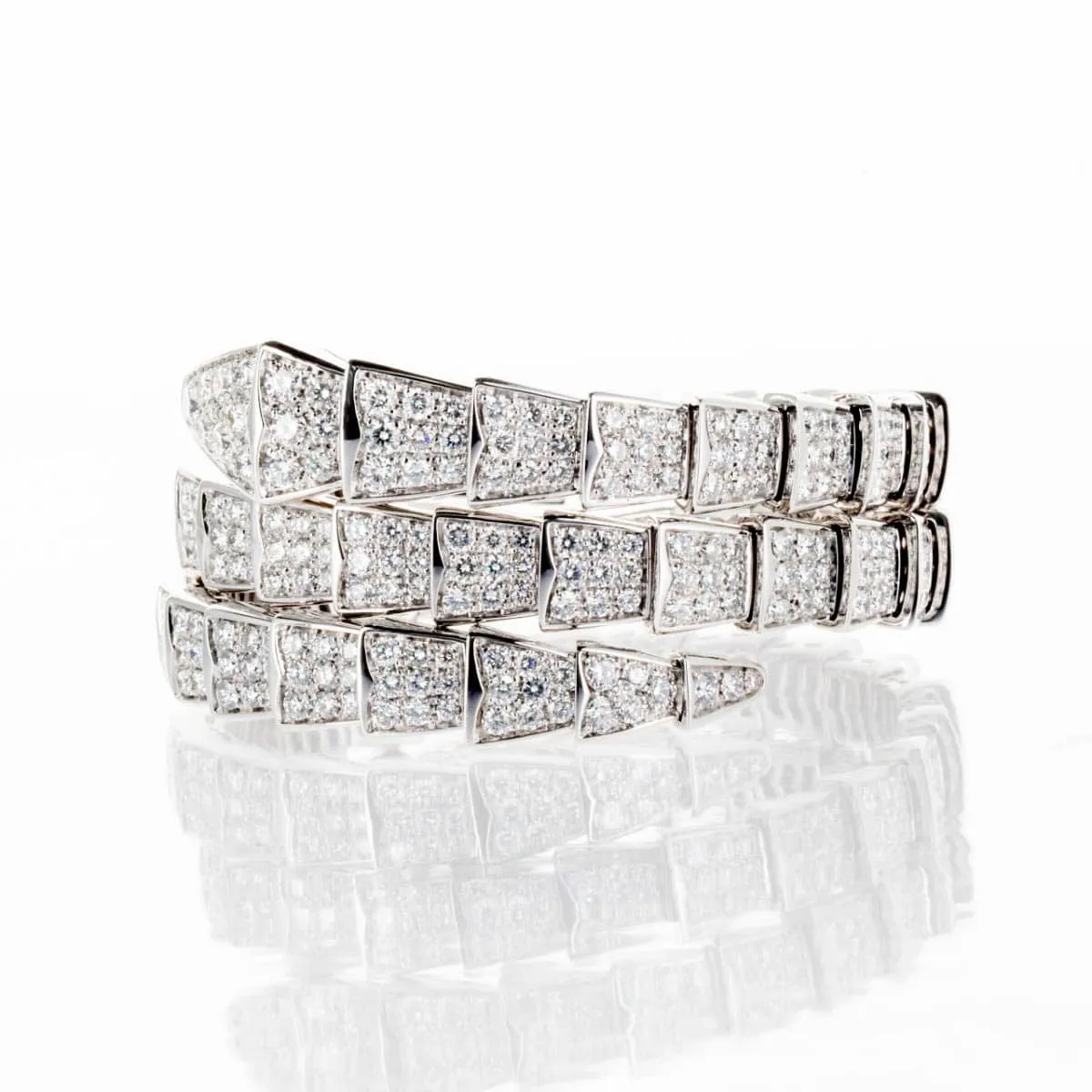 BULGARI - Bracelet Serpenti Viper Diamants sold by 58 Facettes product image thumbnail 5