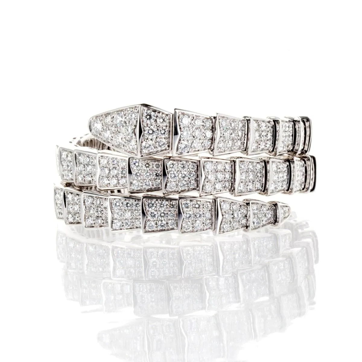 BULGARI - Bracelet Serpenti Viper Diamants sold by 58 Facettes product image thumbnail 2