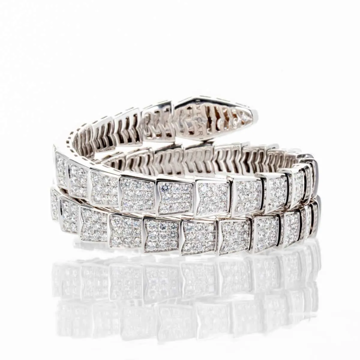 BULGARI - Bracelet Serpenti Viper Diamants sold by 58 Facettes product image thumbnail 3