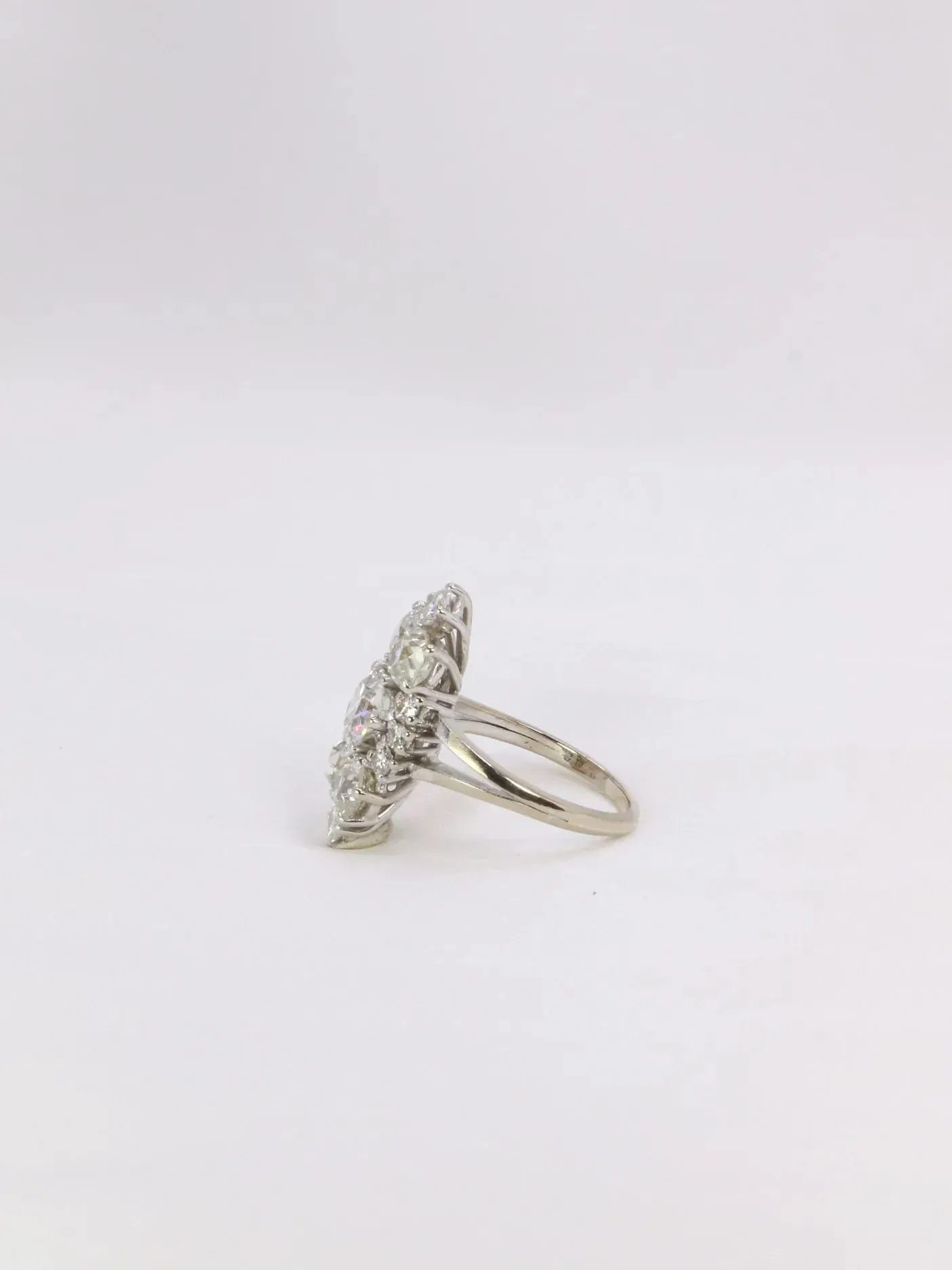 Bague marquise vintage diamants sold by 58 Facettes product image thumbnail 5