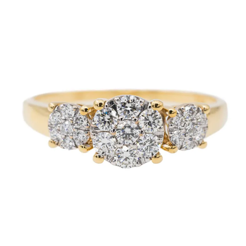 Bague Or jaune Diamant sold by 58 Facettes