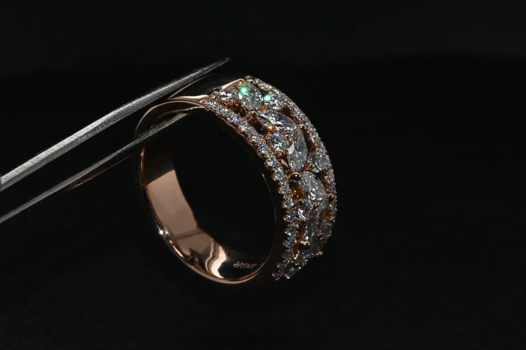 Bague En Or Rose et Diamants sold by 58 Facettes product image thumbnail 4