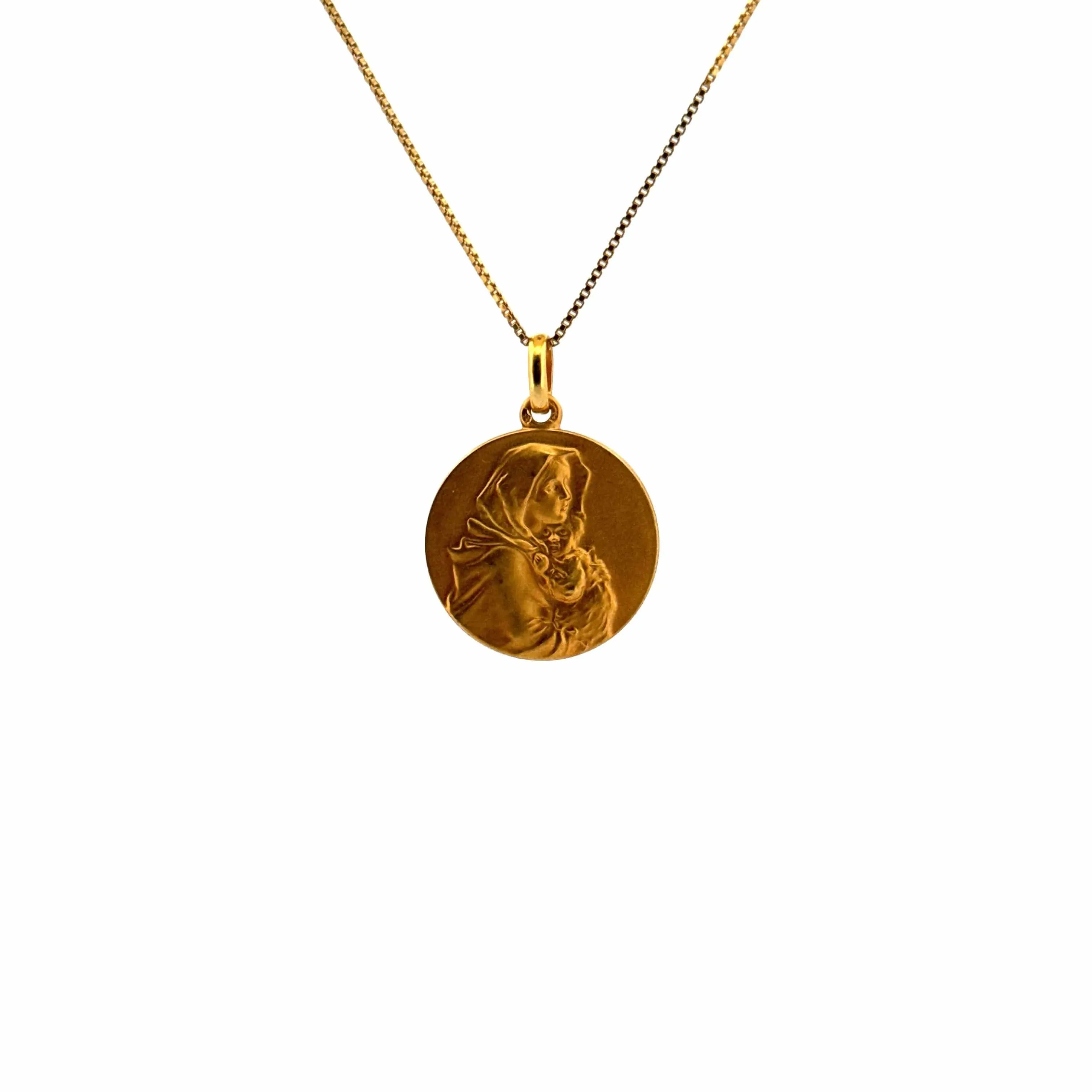 Médaille Marie or jaune sold by 58 Facettes product image thumbnail 3