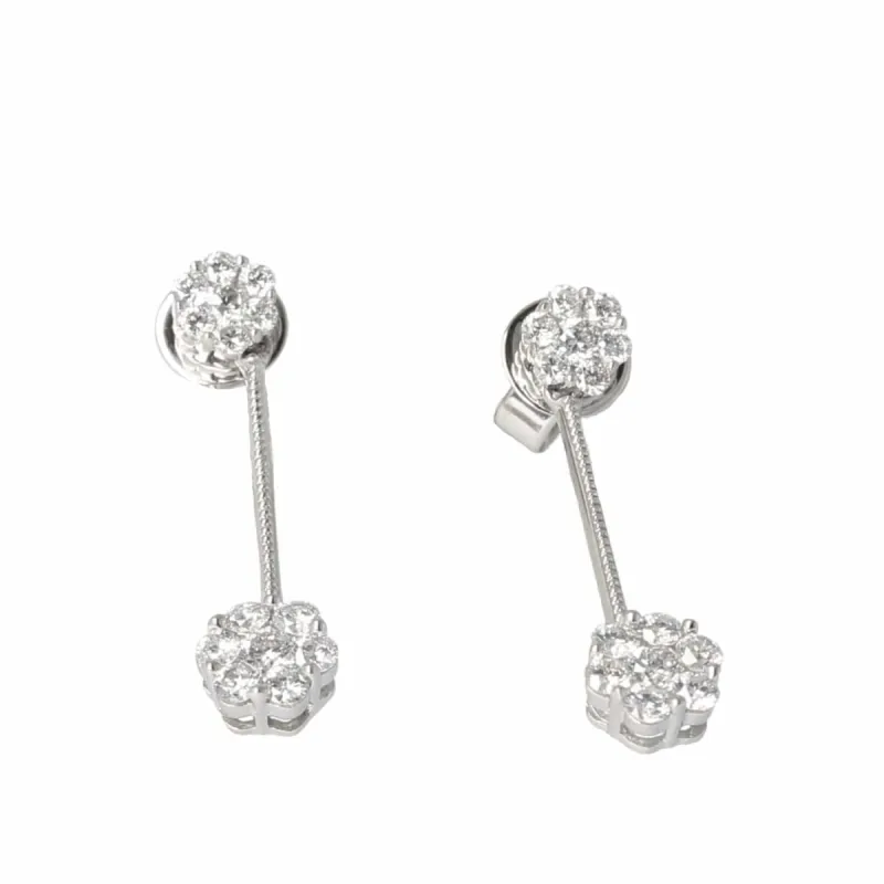 BOUCLES D'OREILLES DIAMANTS sold by 58 Facettes