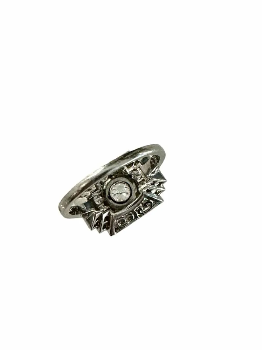 Bague Art Deco en Platine et Diamants sold by 58 Facettes product image thumbnail 2