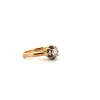 Solitaire or jaune diamant sold by 58 Facettes