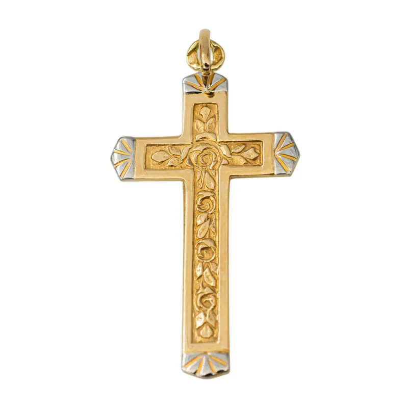 Pendentif Croix Or jaune sold by 58 Facettes