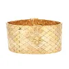 Bracelet articulé trois tons d'or sold by 58 Facettes