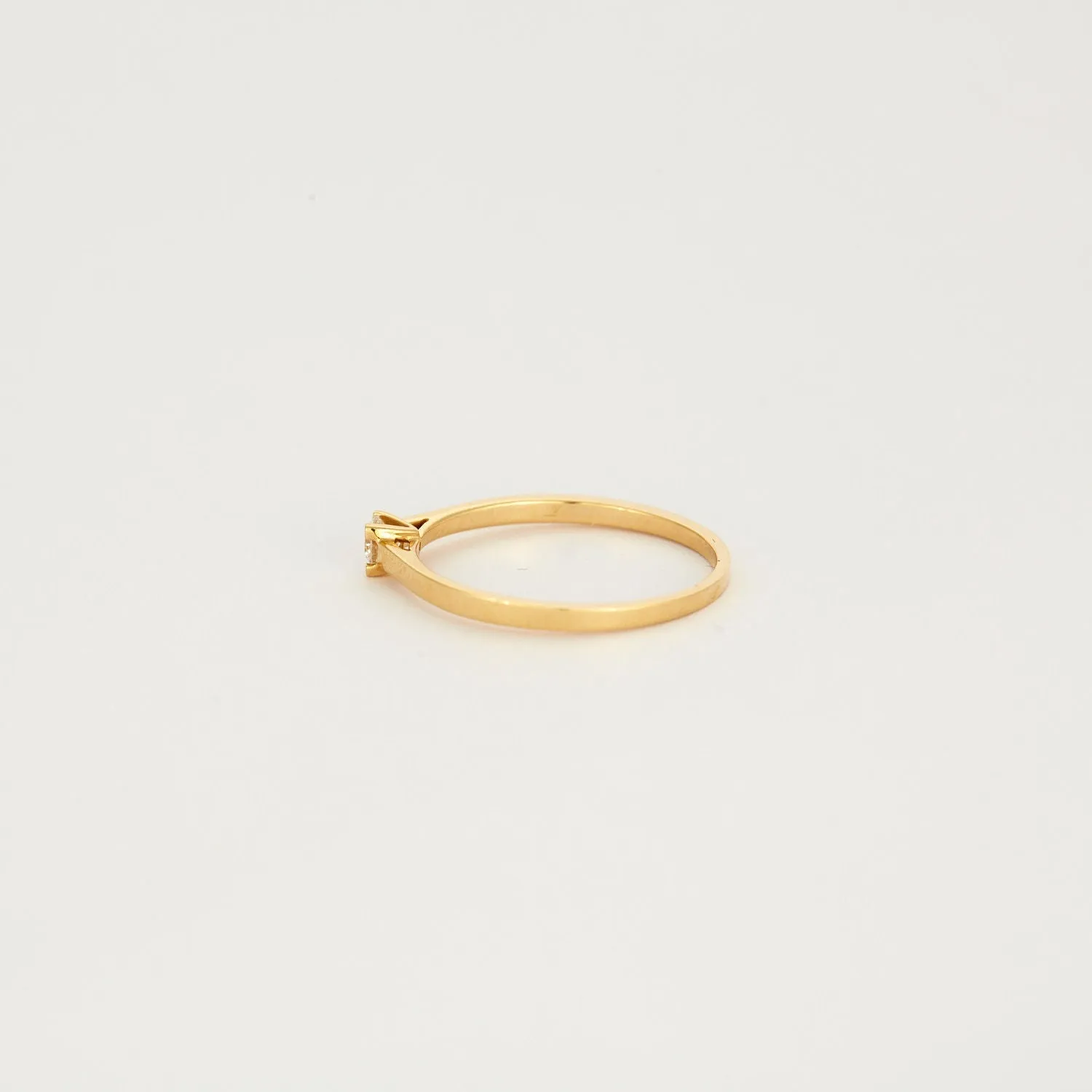 Solitaire en or jaune diamant sold by 58 Facettes product image thumbnail 3