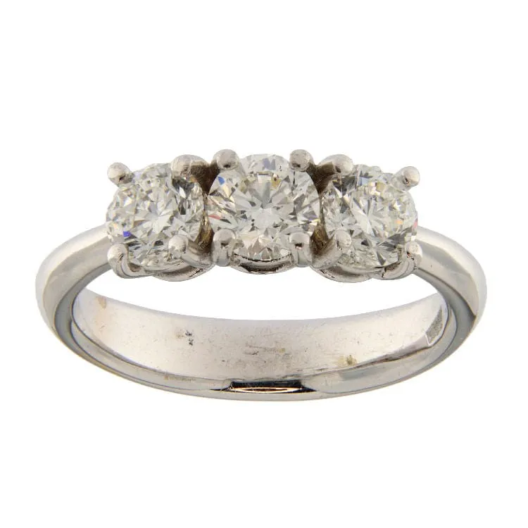 Bague Or blanc Diamants sold by 58 Facettes product image thumbnail 3