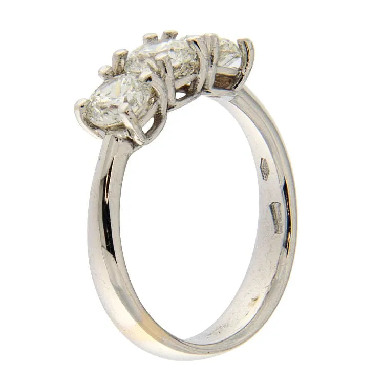 Bague Or blanc Diamants sold by 58 Facettes product image thumbnail 2