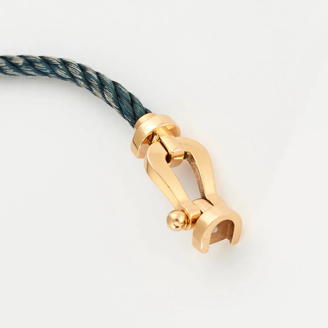 FRED - Bracelet Force 10 or rose et acier sold by 58 Facettes product image thumbnail 3