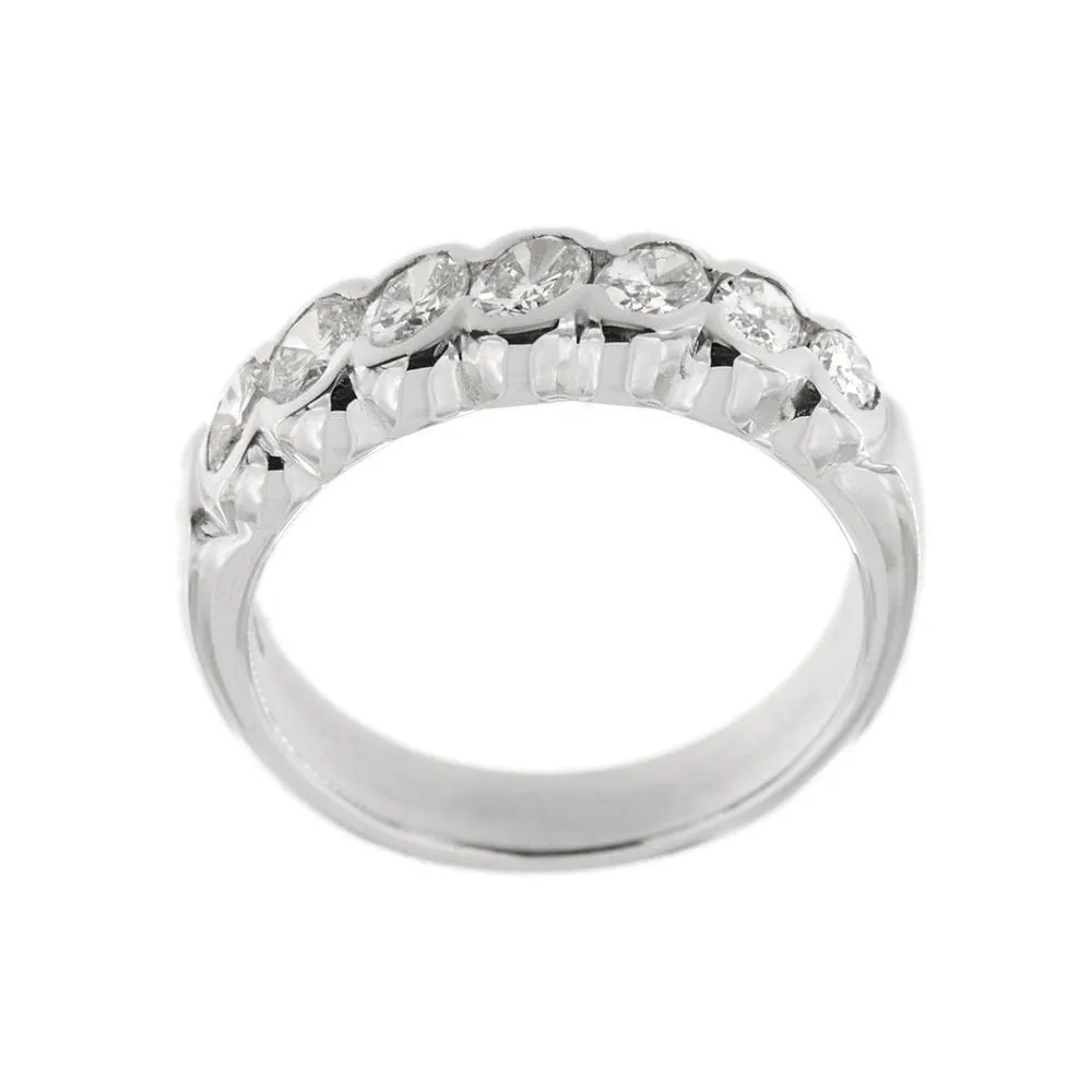 Bague Rivière avec diamants 1,19 ct sold by 58 Facettes product image thumbnail 4